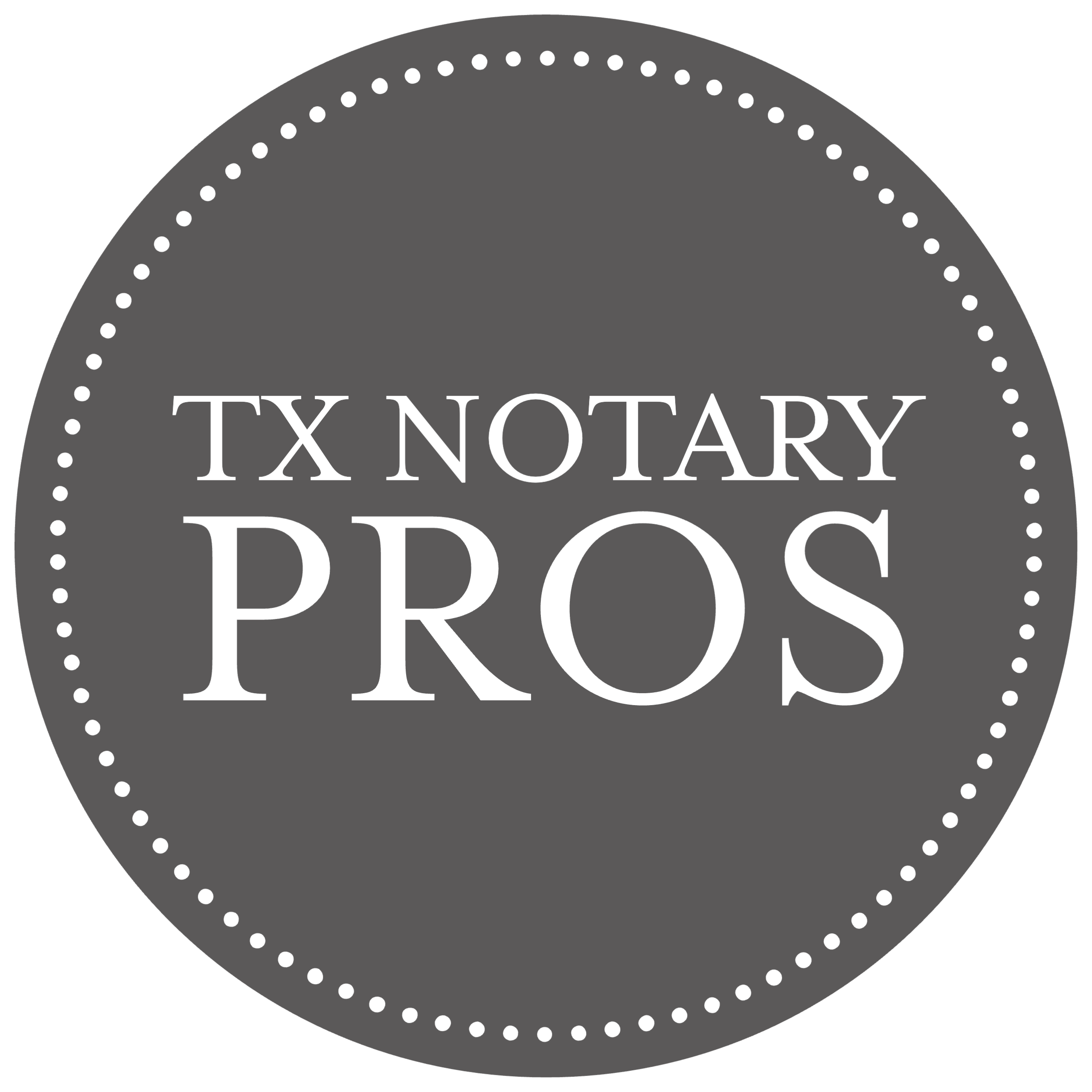 TX Notary Pros Logo